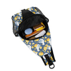 Lemon Seagull Chest Crossbody Bag with Adjustable Strap Chest Crossbody Bag animal Printed Offshore