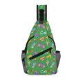 Bright 80s Chest Crossbody Bag with Adjustable Strap Default Title Chest Crossbody Bag Printed Offshore Retro