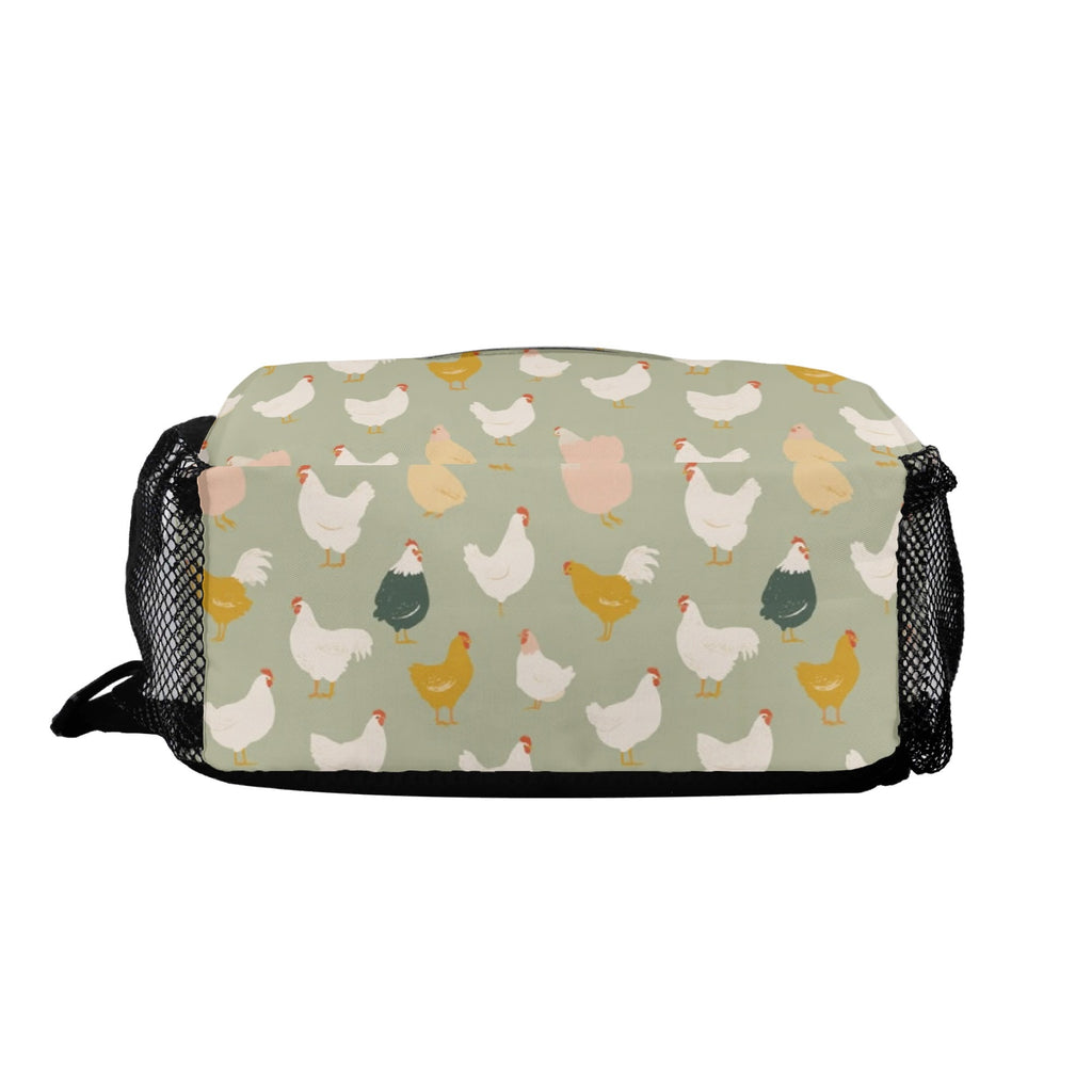 Chicken Life Chest Crossbody Bag with Adjustable Strap Chest Crossbody Bag animal Printed Offshore