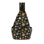 Planets Chest Crossbody Bag with Adjustable Strap Default Title Chest Crossbody Bag Printed Offshore Space