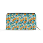 Personalised Pineapple Coconut Twill (PU) Wallet Personalised Wallet Food Printed Offshore