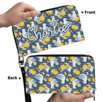 Personalised Lemon Seagull Twill (PU) Wallet Personalised Wallet animal Printed Offshore