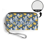 Personalised Lemon Seagull Twill (PU) Wallet Personalised Wallet animal Printed Offshore