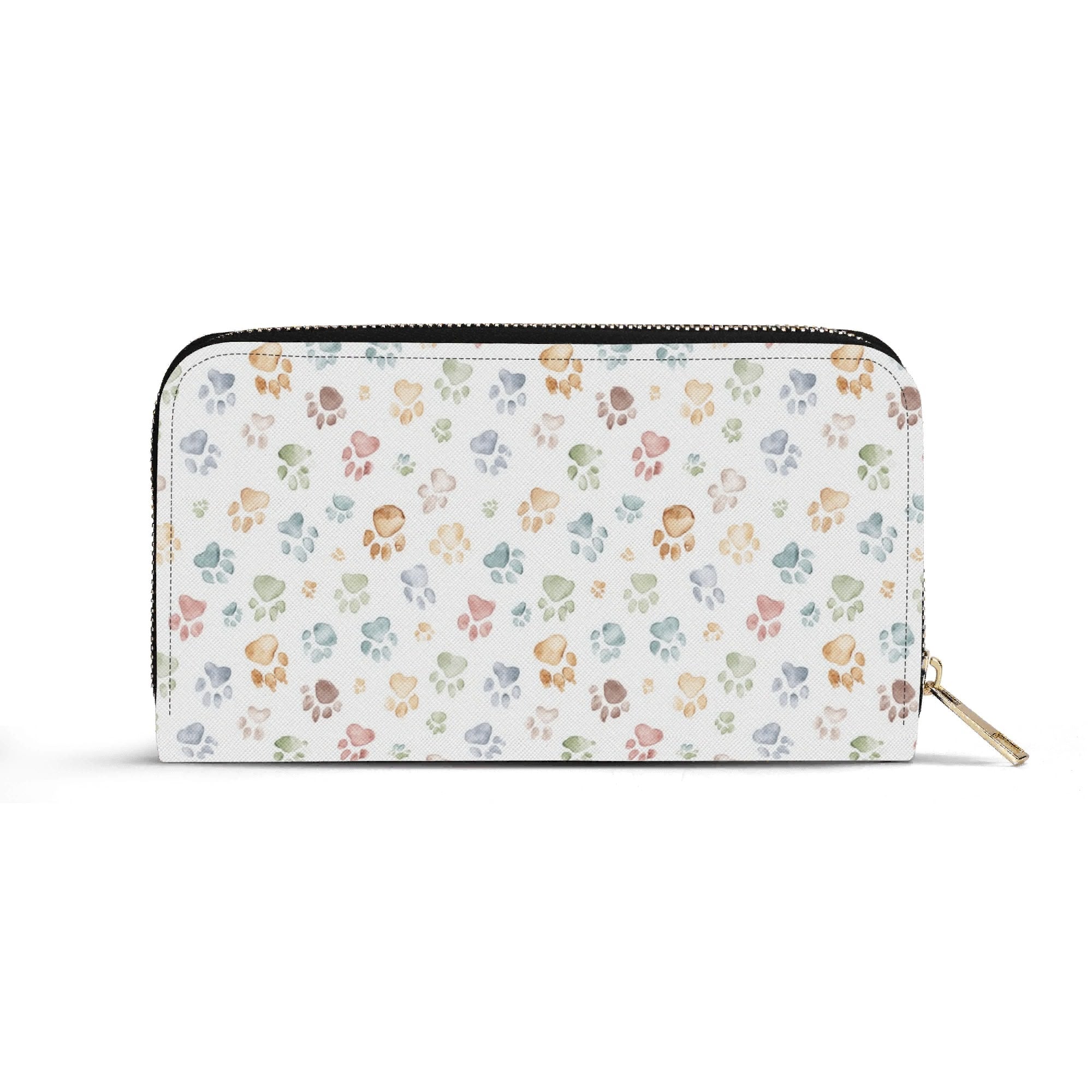 Personalised Paw Print Twill (PU) Wallet Personalised Wallet animal Printed Offshore