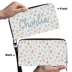 Personalised Paw Print Twill (PU) Wallet Personalised Wallet animal Printed Offshore