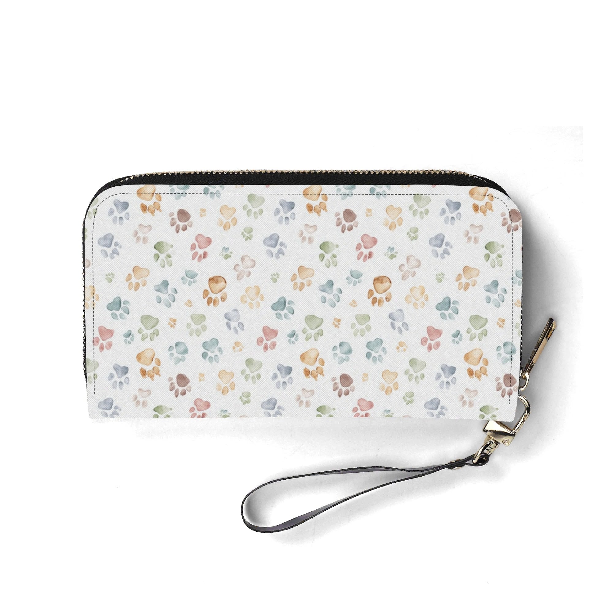 Personalised Paw Print Twill (PU) Wallet Personalised Wallet animal Printed Offshore