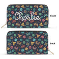 Personalised Video Game Twill (PU) Wallet Black Personalised Wallet Games Printed Offshore Retro