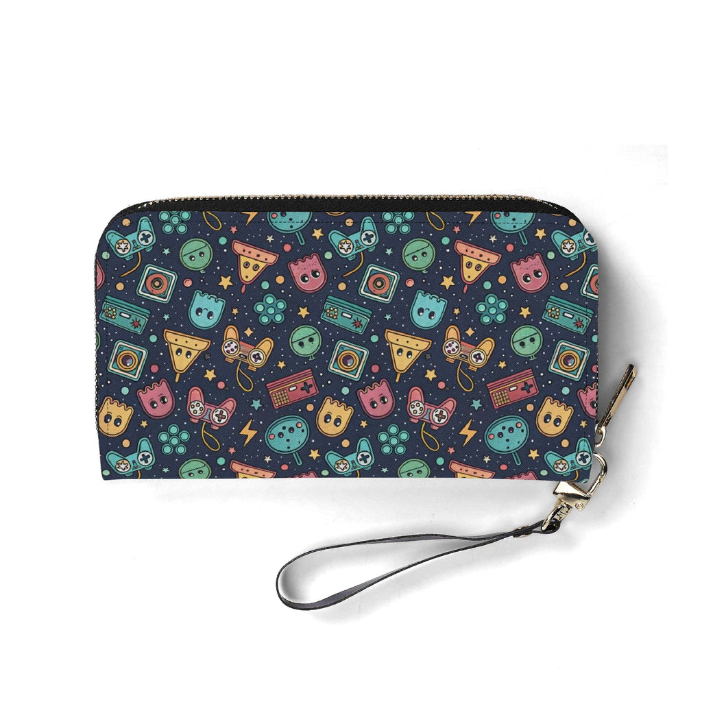 Personalised Video Game Twill (PU) Wallet Personalised Wallet Games Printed Offshore Retro
