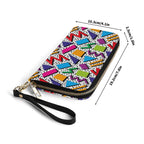 Personalised Graphic 80s Twill (PU) Wallet Personalised Wallet Printed Offshore Retro