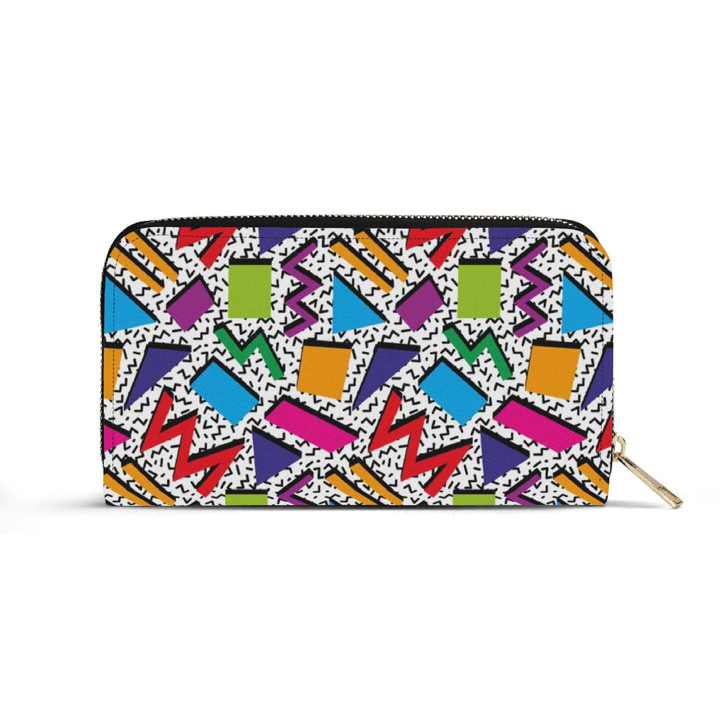 Personalised Graphic 80s Twill (PU) Wallet Personalised Wallet Printed Offshore Retro