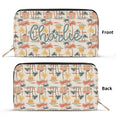 Personalised Beach Shack Twill (PU) Wallet Black Personalised Wallet Printed Offshore Surf