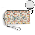 Personalised Beach Shack Twill (PU) Wallet Personalised Wallet Printed Offshore Surf