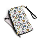 Personalised Monkey Astronaut In Space Twill (PU) Wallet Personalised Wallet Printed Offshore Space