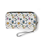 Personalised Monkey Astronaut In Space Twill (PU) Wallet Personalised Wallet Printed Offshore Space