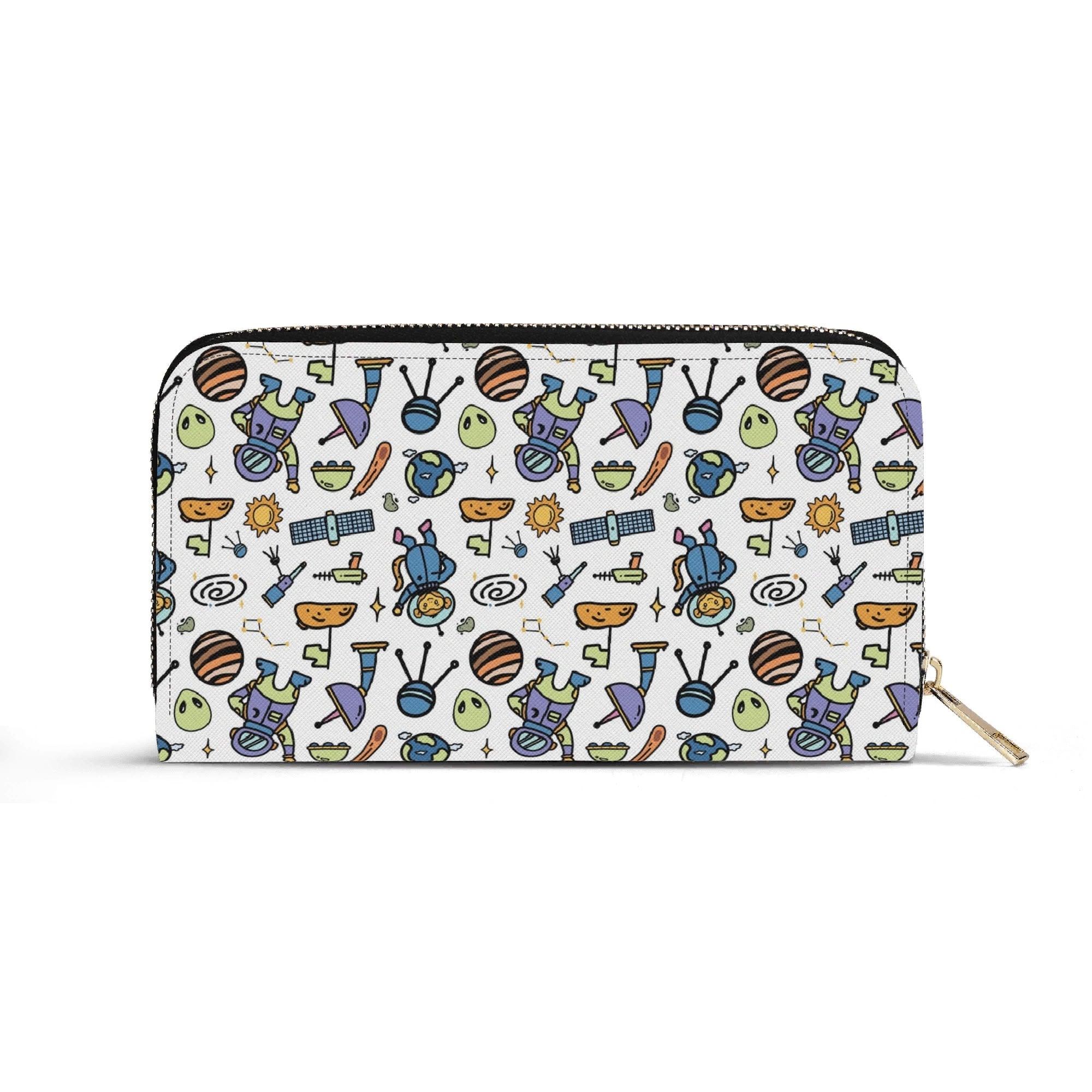 Personalised All About Space Twill (PU) Wallet Personalised Wallet Printed Offshore Space