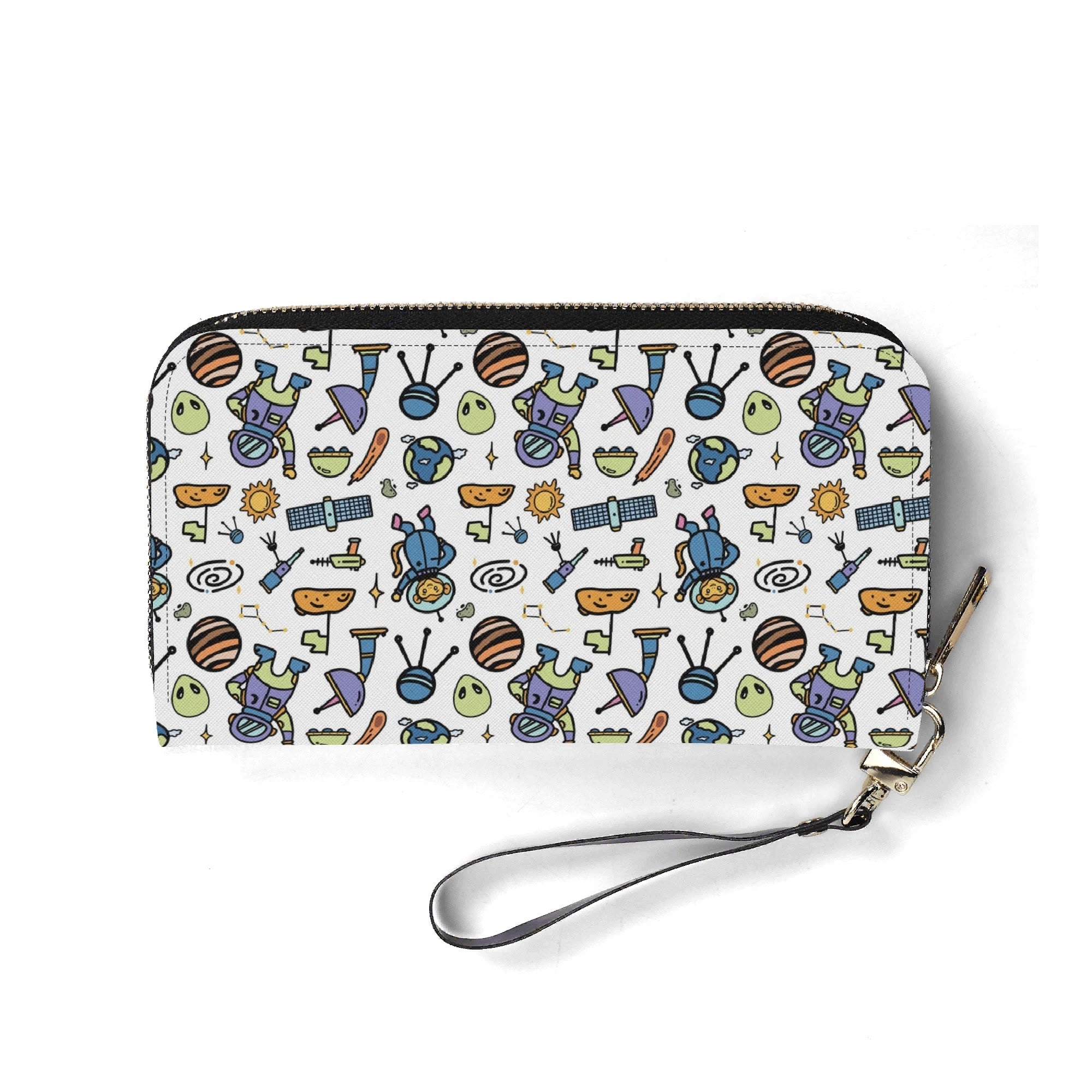 Personalised All About Space Twill (PU) Wallet Personalised Wallet Printed Offshore Space