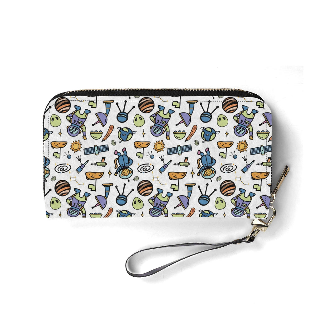 Personalised All About Space Twill (PU) Wallet Personalised Wallet Printed Offshore Space