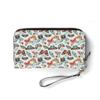 Personalised Pretty Moths And Butterflies Twill (PU) Wallet Personalised Wallet Printed Offshore