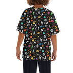 Kids Space Kids Loose Fit Short Sleeve T-Shirt Kid's Full Print T-shirt Printed Offshore Space