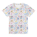Under The Sea Kids Loose Fit Short Sleeve T-Shirt Kid's Full Print T-shirt animal Ocean Printed Offshore