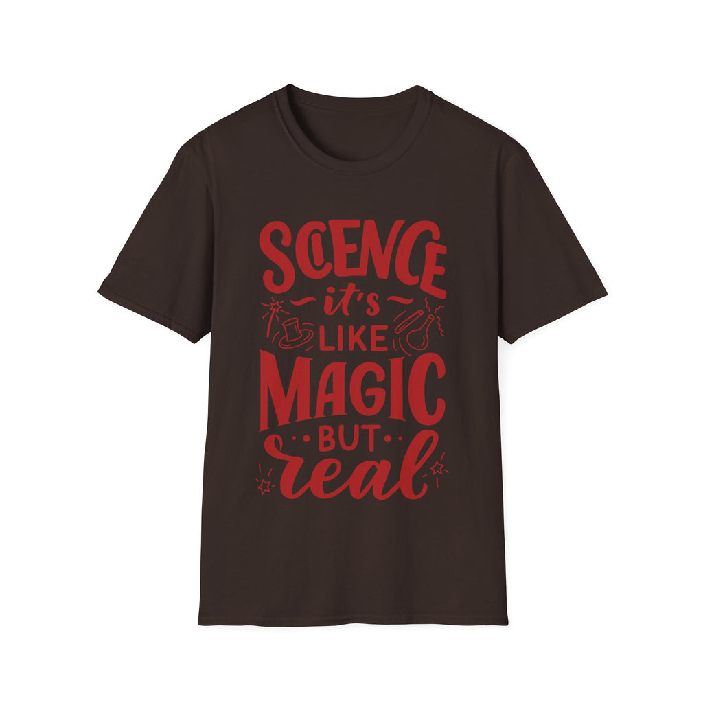 Science, It's Like Magic But Real - Unisex Softstyle T-Shirt