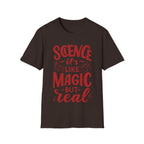 Science, It's Like Magic But Real - Unisex Softstyle T-Shirt