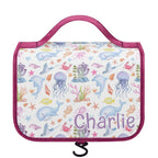 Personalised Under The Sea Toiletry Cosmetic Travel Bag Default Title Personalised Cosmetic / Toiletry Bag animal Ocean Printed Offshore