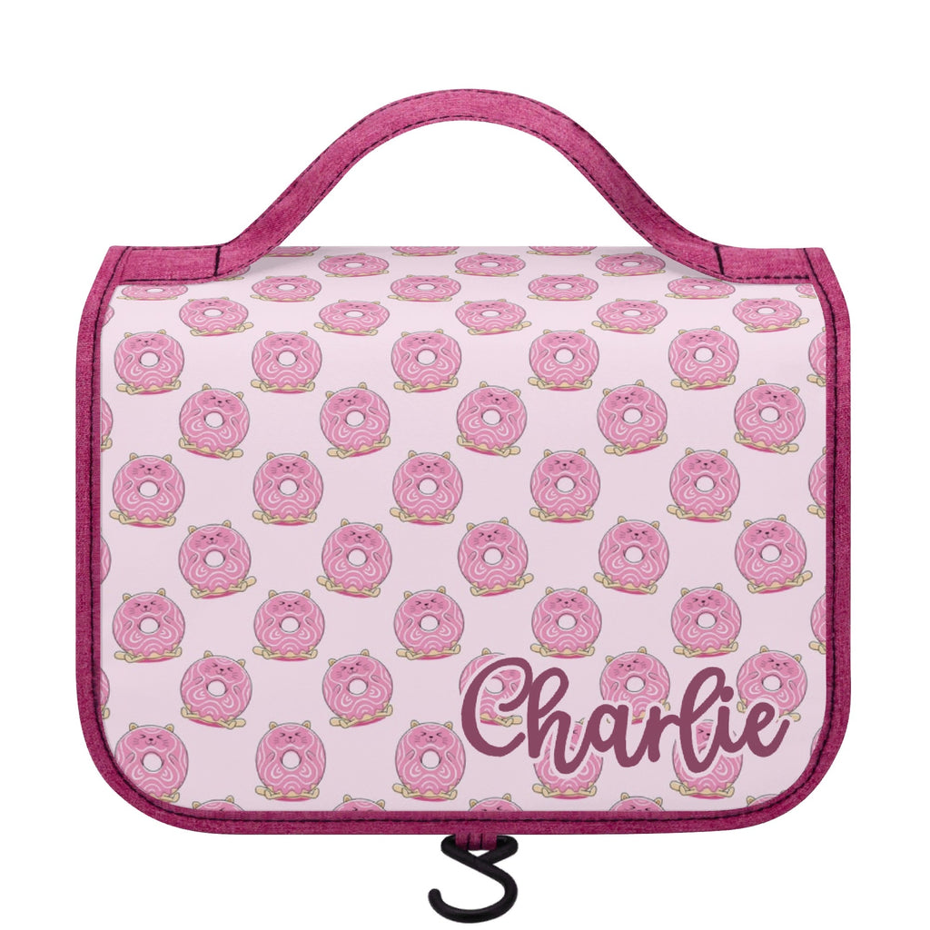 Personalised Cat Doughnuts Toiletry Cosmetic Travel Bag Default Title Personalised Cosmetic / Toiletry Bag Food Printed Offshore