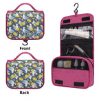 Personalised Lemon Seagull Toiletry Cosmetic Travel Bag Personalised Cosmetic / Toiletry Bag animal Printed Offshore