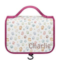 Personalised Paw Print Toiletry Cosmetic Travel Bag Default Title Personalised Cosmetic / Toiletry Bag animal Printed Offshore