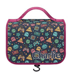 Personalised Video Game Toiletry Cosmetic Travel Bag Default Title Personalised Cosmetic / Toiletry Bag Games Printed Offshore Retro