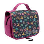 Personalised Video Game Toiletry Cosmetic Travel Bag Personalised Cosmetic / Toiletry Bag Games Printed Offshore Retro