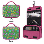 Personalised Bright 80s Toiletry Cosmetic Travel Bag Personalised Cosmetic / Toiletry Bag Printed Offshore Retro