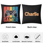 Personalised Gamer Cushion Cover Personalised Cushion Cover Games Printed Offshore