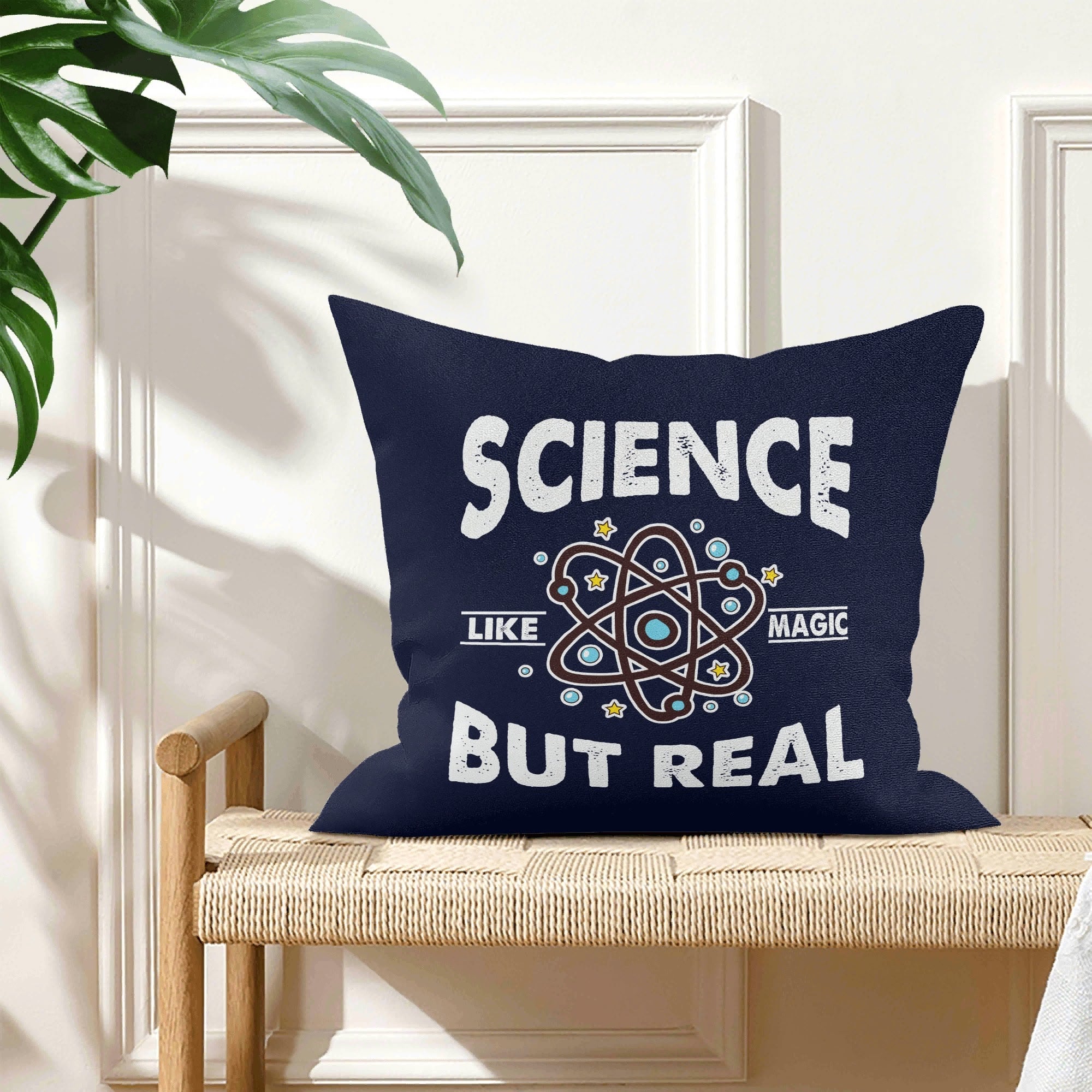 Science, Like Magic But Real Cushion Cover Cushion Cover Printed Offshore Science