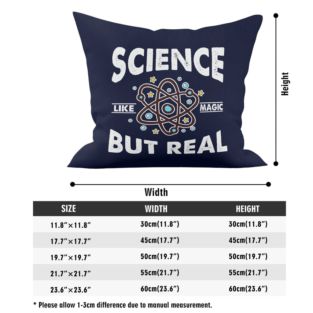 Science, Like Magic But Real Cushion Cover Cushion Cover Printed Offshore Science