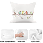 Birds On A Branch Cushion Cover Cushion Cover animal Printed Offshore