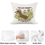 Dachshund, Ive Got Friends In Low Places Cushion Cover Cushion Cover animal Printed Offshore