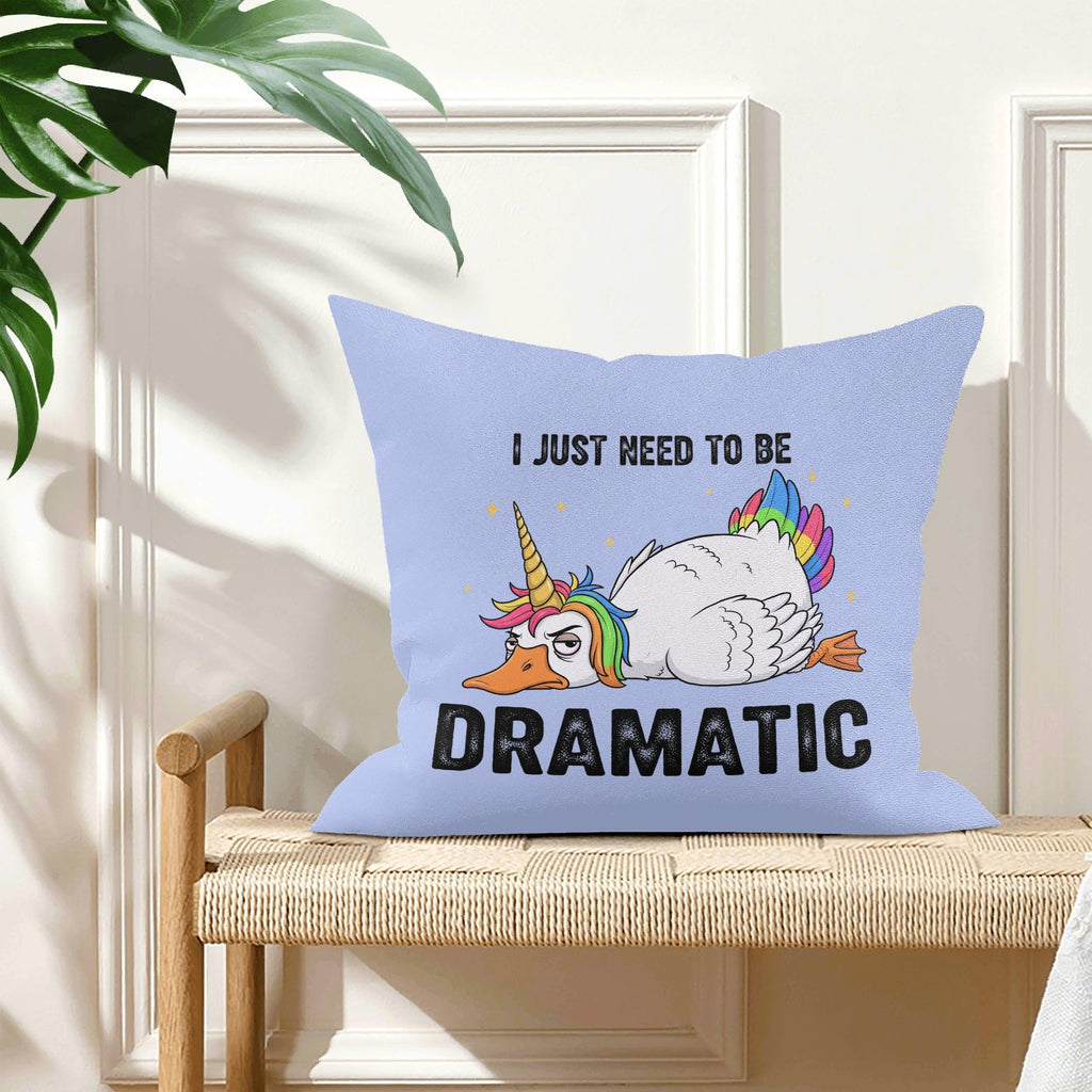 Dramatic Rainbow Unicorn Goose Cushion Cover Cushion Cover animal Printed Offshore