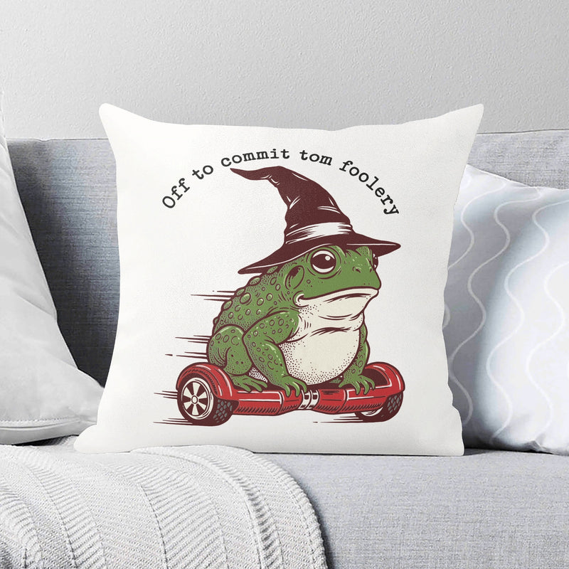 Off To Commit Tom Foolery Cushion Cover 2XL Cushion Cover animal Printed Offshore