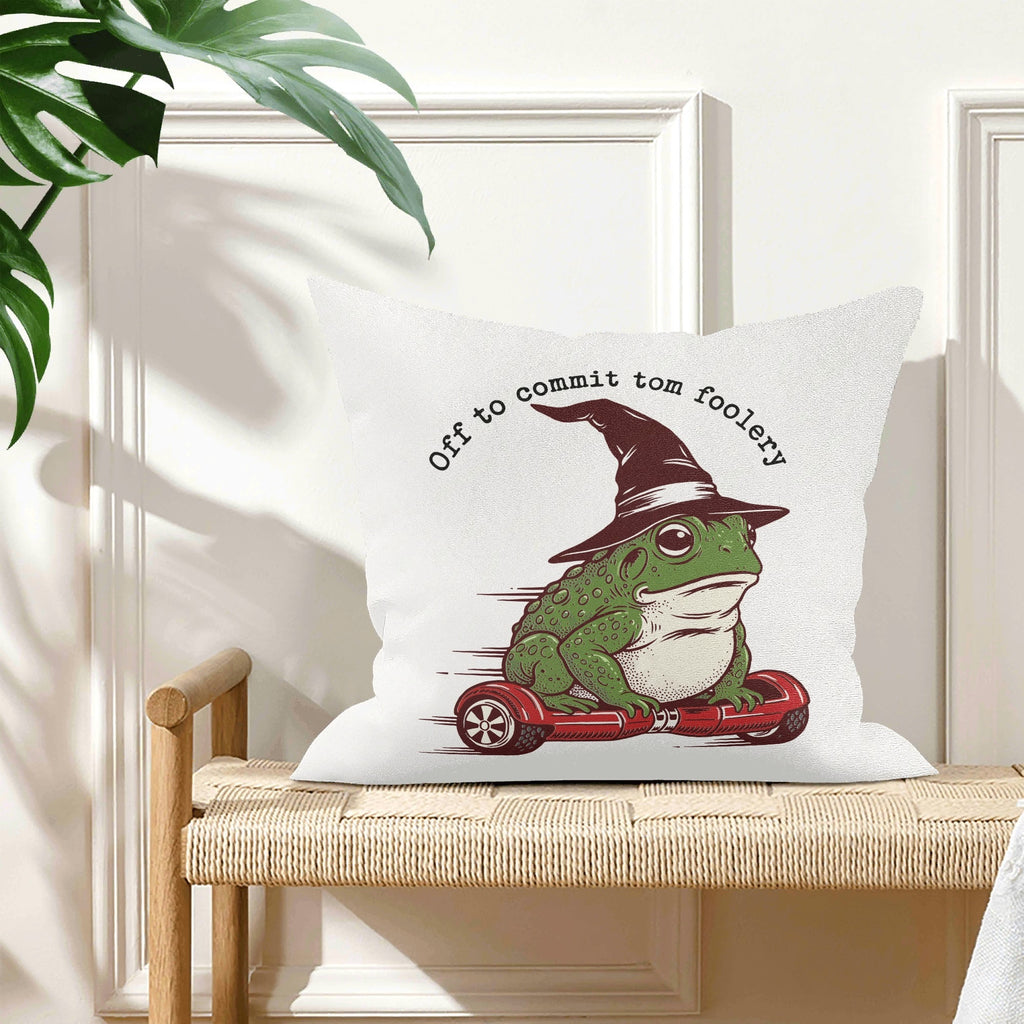 Off To Commit Tom Foolery Cushion Cover Cushion Cover animal Printed Offshore