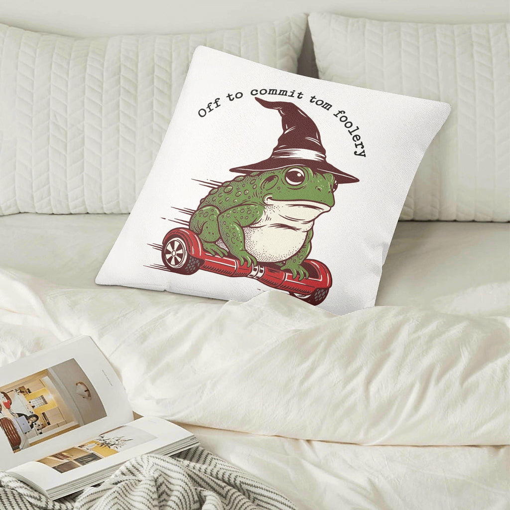 Off To Commit Tom Foolery Cushion Cover Cushion Cover animal Printed Offshore