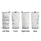 Personalised Paw Print, Coffee Order Stainless Steel 20oz Travel Mug Personalised 20oz Travel Mug animal Printed Offshore
