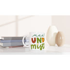 Meet Me Under The Mistletoe - White 11oz Ceramic Mug Christmas Mug Christmas Globally Fulfilled