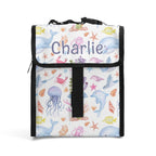 Personalised Under The Sea Flip-top Lunch Bag Default Title Personalised Flip Top Lunch Bag Ocean Printed Offshore