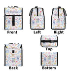Personalised Under The Sea Flip-top Lunch Bag Personalised Flip Top Lunch Bag Ocean Printed Offshore