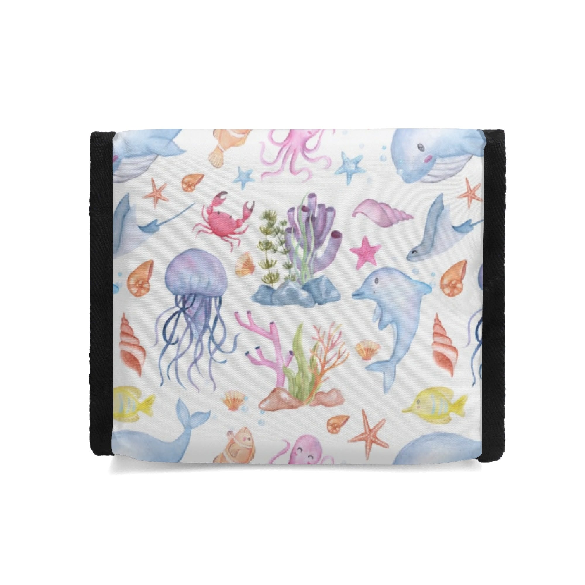 Personalised Under The Sea Flip-top Lunch Bag Personalised Flip Top Lunch Bag Ocean Printed Offshore