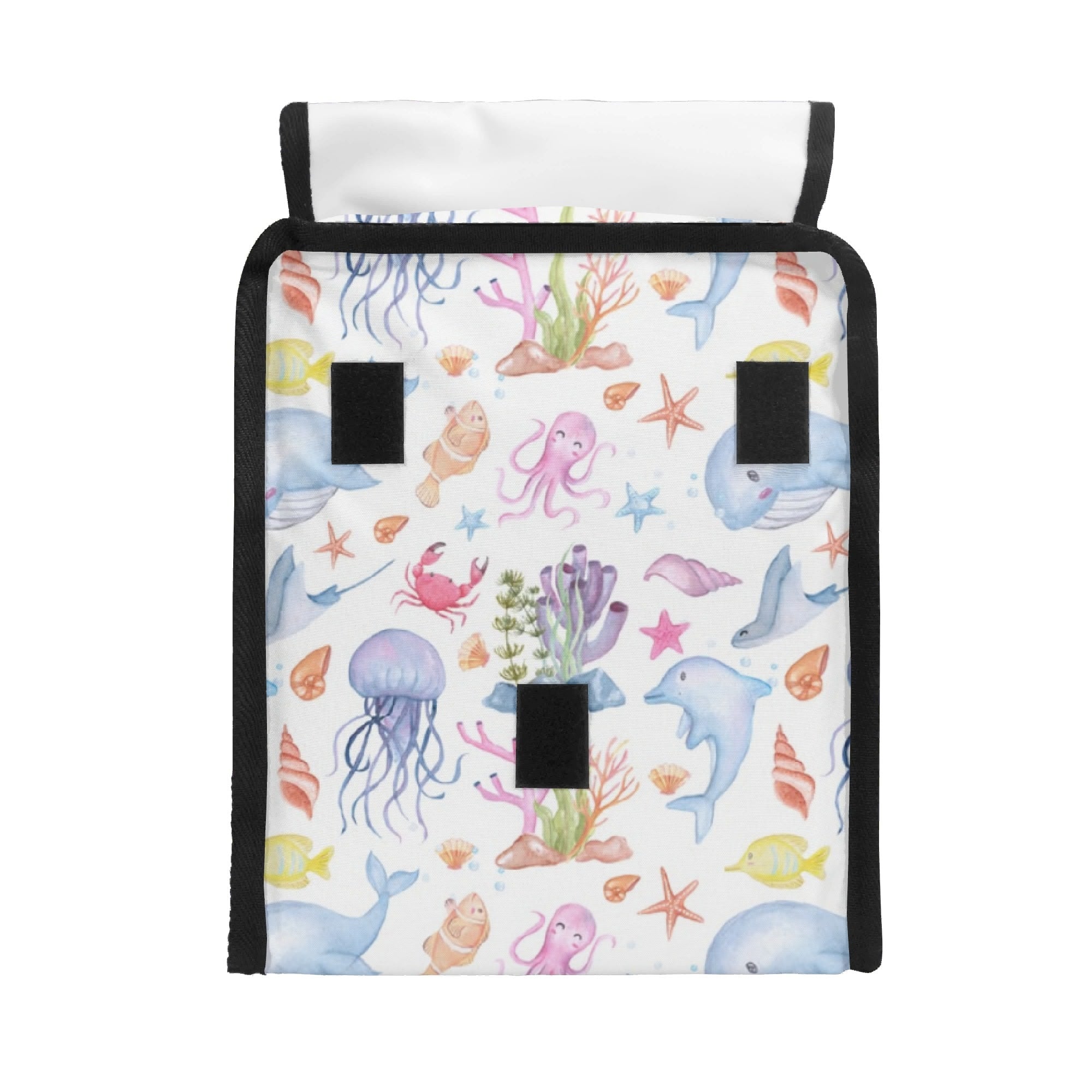 Personalised Under The Sea Flip-top Lunch Bag Personalised Flip Top Lunch Bag Ocean Printed Offshore