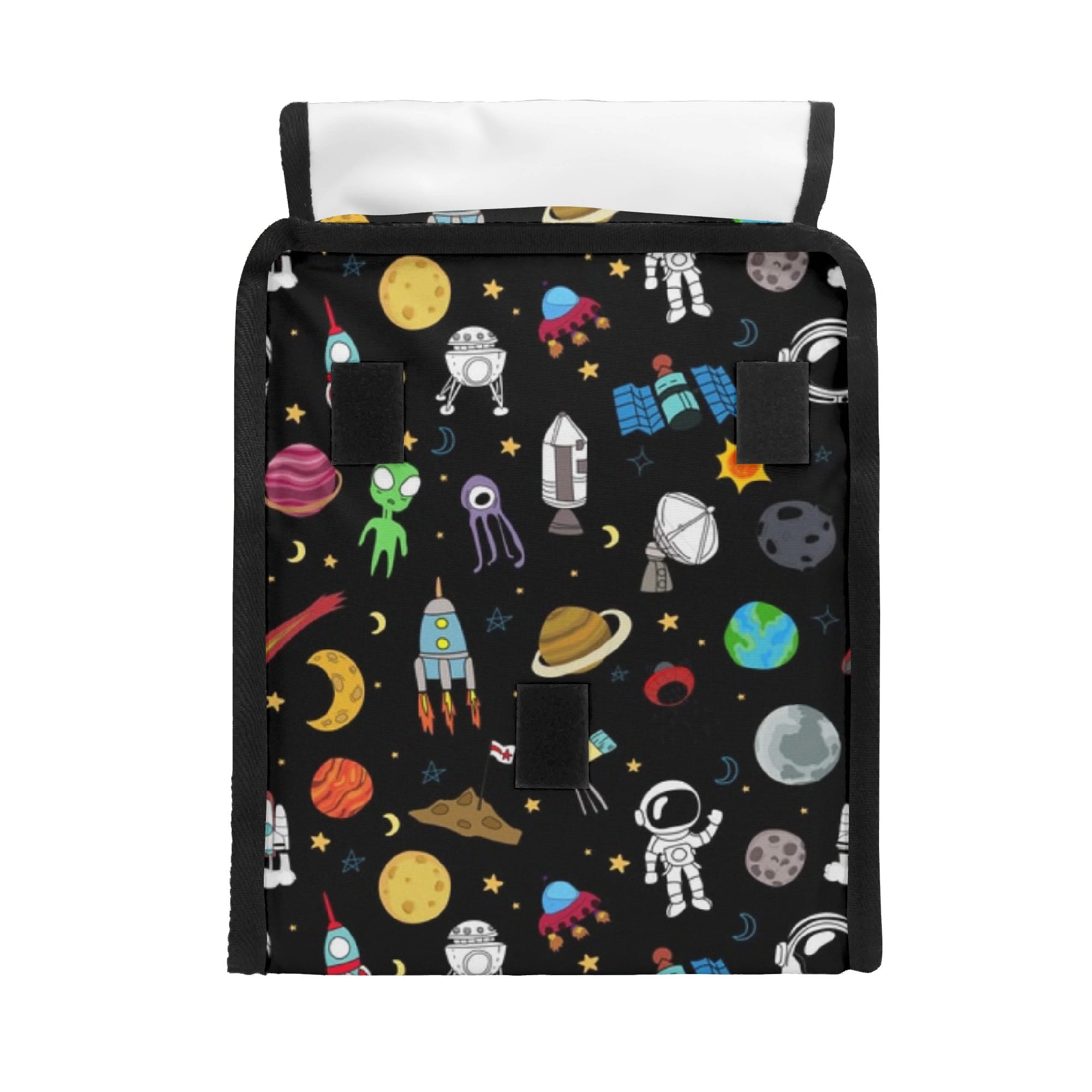 Personalised Fun Space Flip-top Lunch Bag Personalised Flip Top Lunch Bag Printed Offshore Space