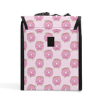 Personalised Pink Cat Doughnuts Flip-top Lunch Bag Personalised Flip Top Lunch Bag animal Food Printed Offshore